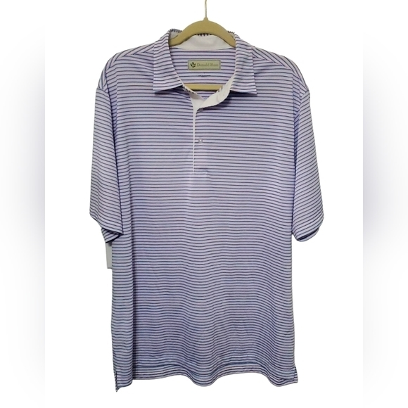Donald Ross‎ Men's Polyester Polo size Large - Picture 1 of 4